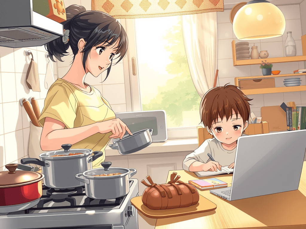 Τι κάνει η μαμά στο σπίτι όλη μέρα;